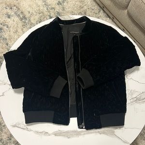 Banana Republic Velvet Bomber